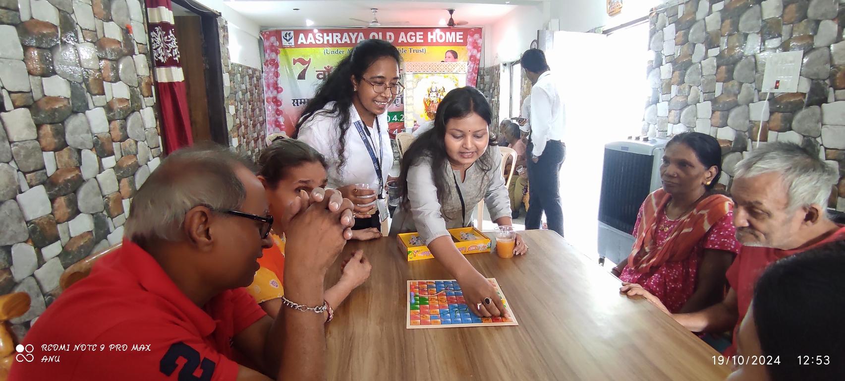 IIBM Patna and CED Patna Organise Heartwarming Event at Aashraya Old Age Home